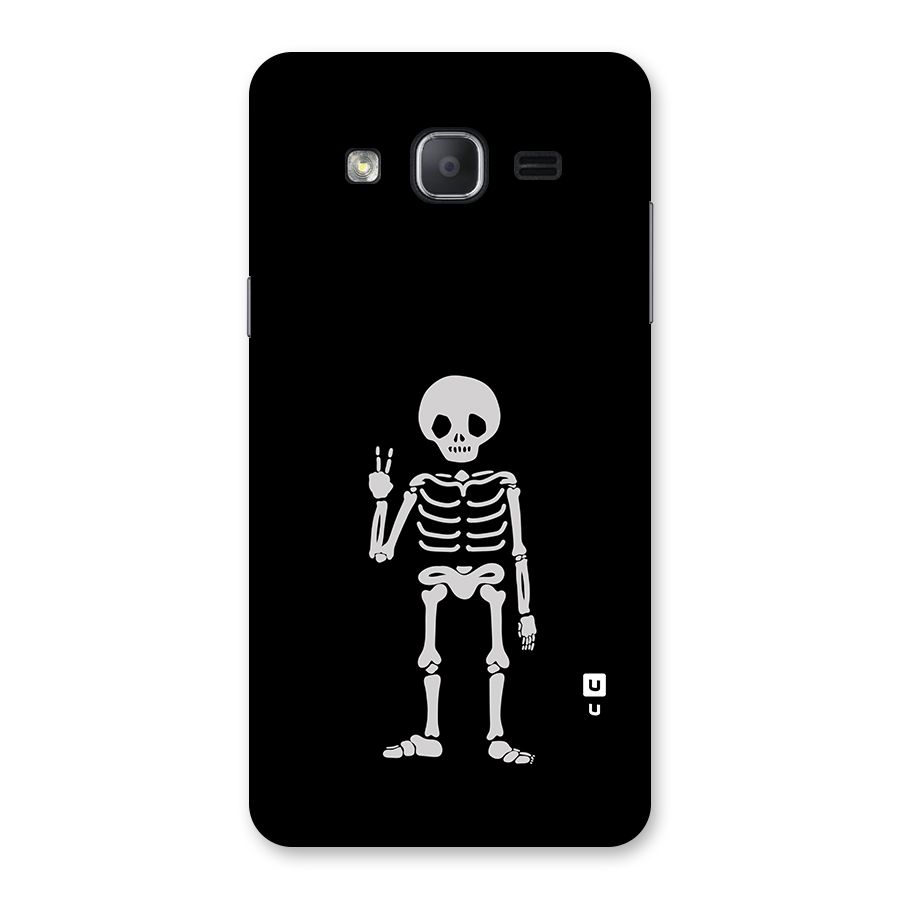 Victory Skeleton Spooky Back Case for Galaxy On7 2015