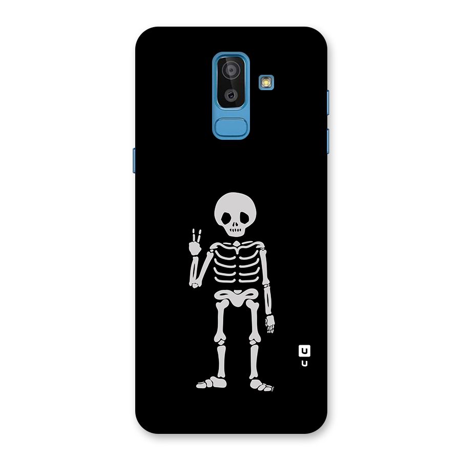 Victory Skeleton Spooky Back Case for Galaxy On8 (2018)