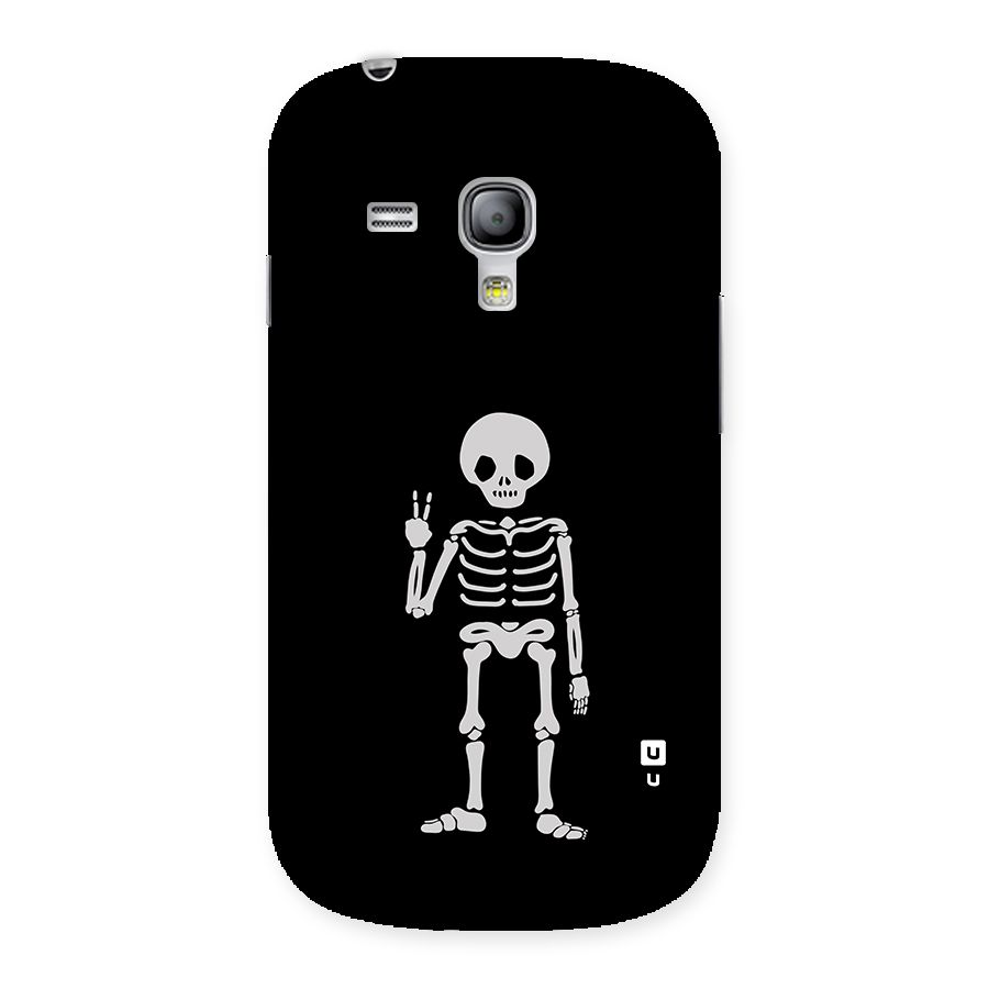 Victory Skeleton Spooky Back Case for Galaxy S3 Mini