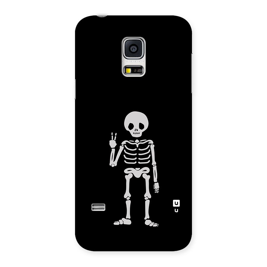 Victory Skeleton Spooky Back Case for Galaxy S5 Mini