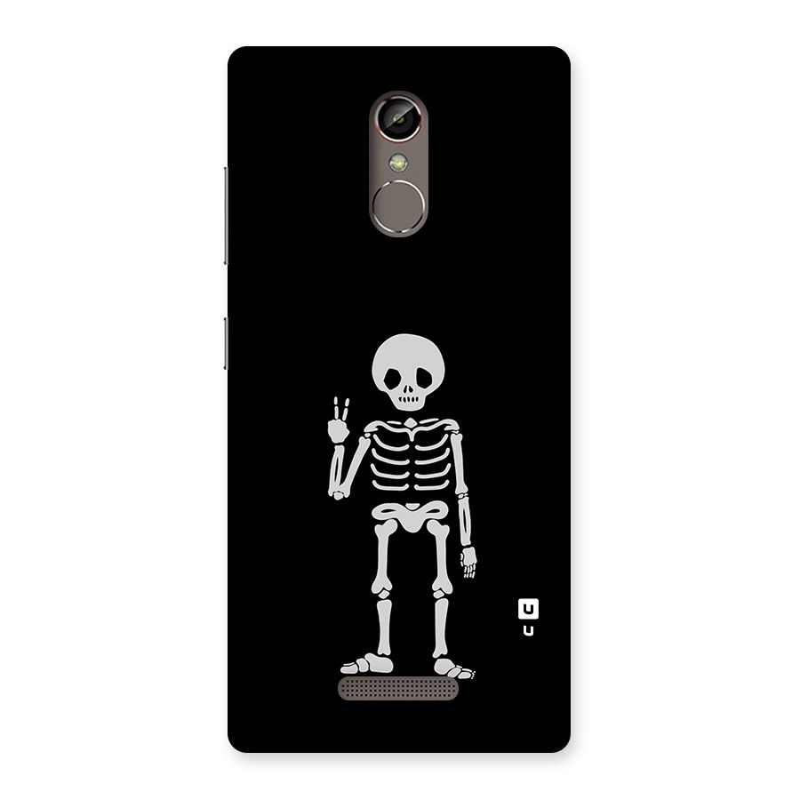 Victory Skeleton Spooky Back Case for Gionee S6s