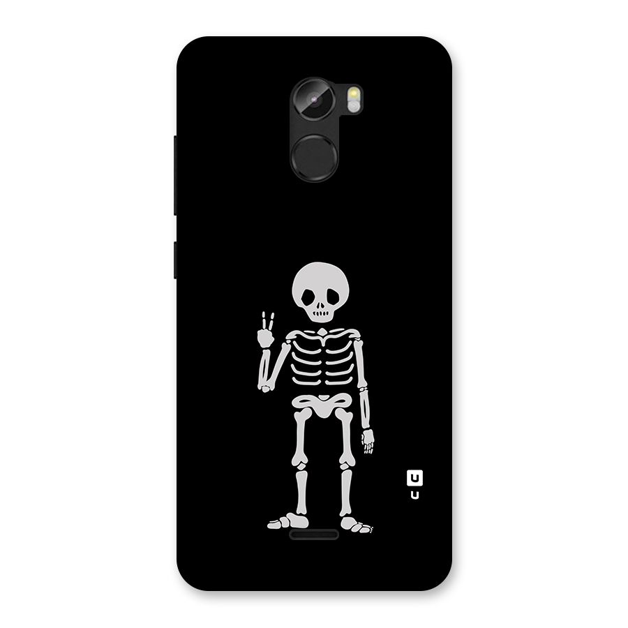 Victory Skeleton Spooky Back Case for Gionee X1