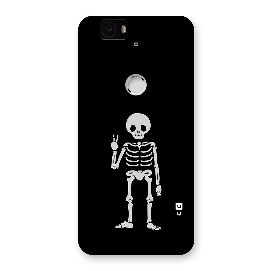 Victory Skeleton Spooky Back Case for Google Nexus-6P
