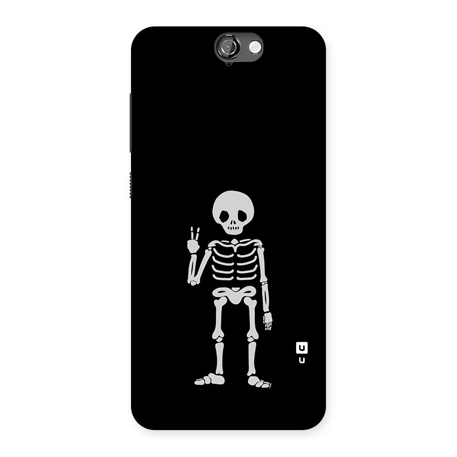 Victory Skeleton Spooky Back Case for HTC One A9