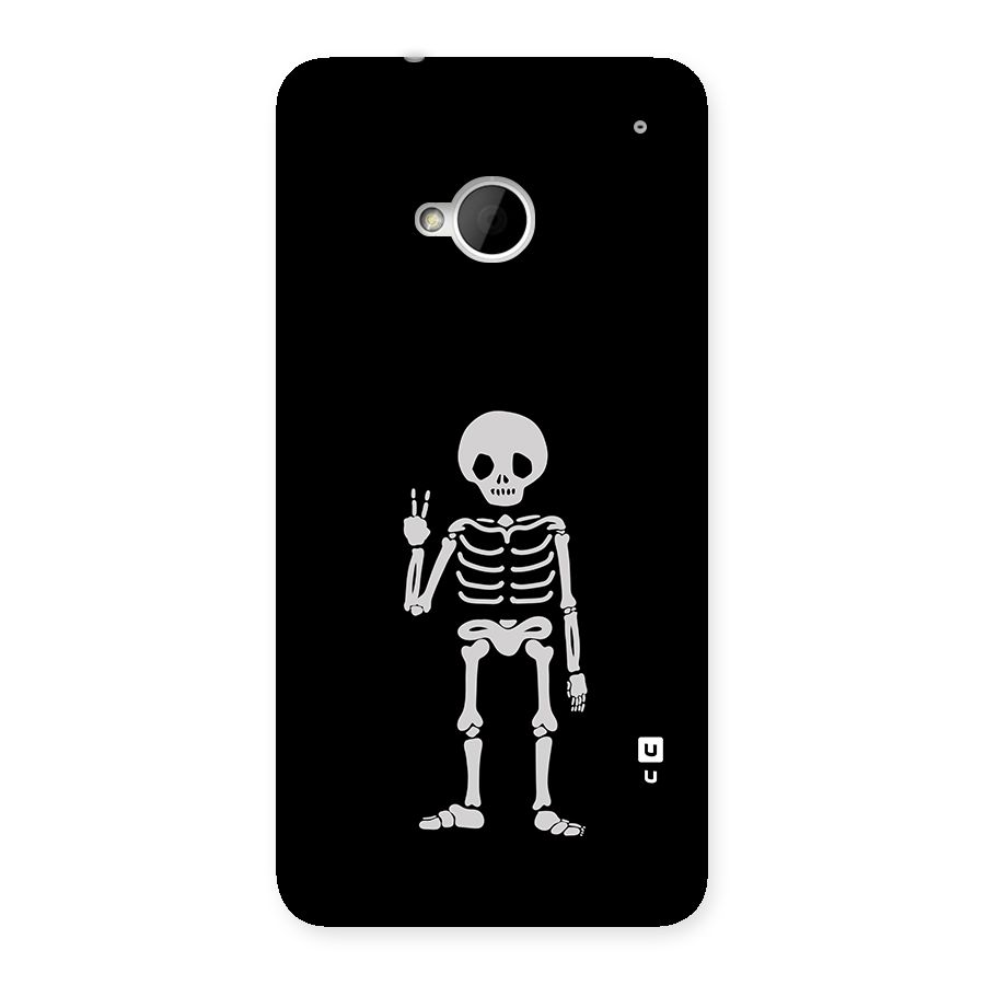 Victory Skeleton Spooky Back Case for HTC One M7