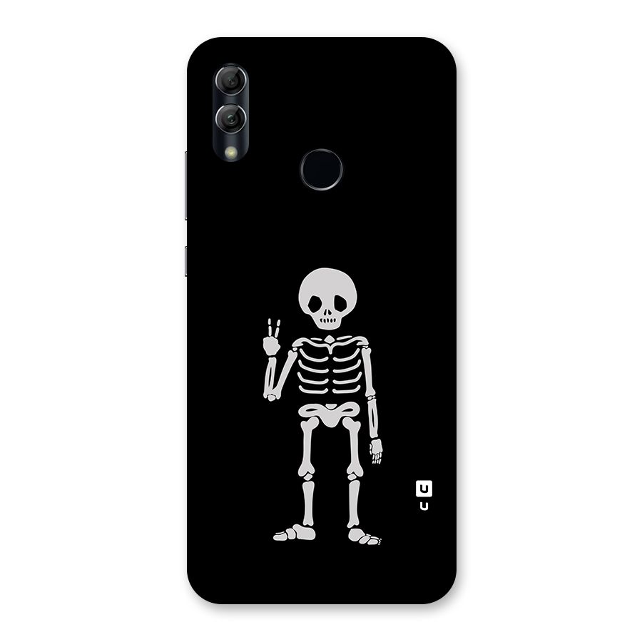 Victory Skeleton Spooky Back Case for Honor 10 Lite