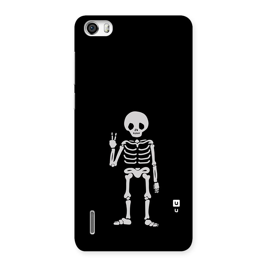 Victory Skeleton Spooky Back Case for Honor 6