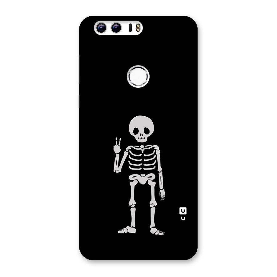 Victory Skeleton Spooky Back Case for Honor 8