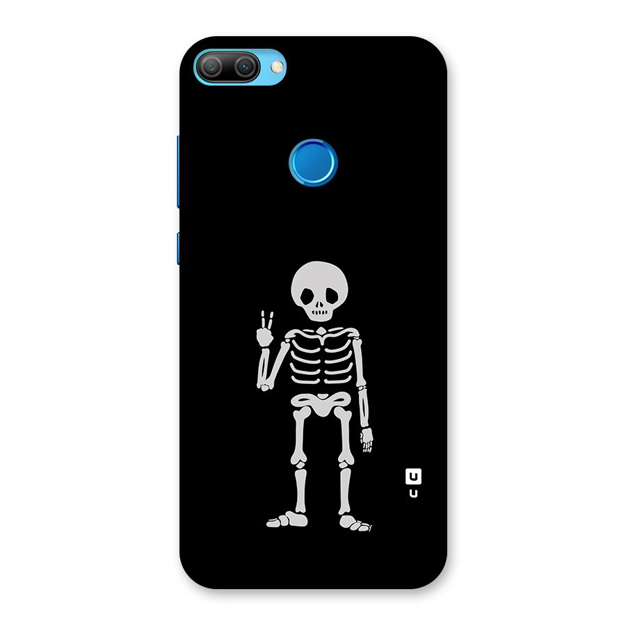 Victory Skeleton Spooky Back Case for Honor 9N