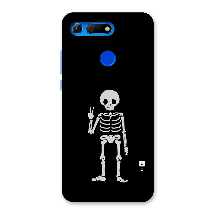 Victory Skeleton Spooky Back Case for Honor View 20