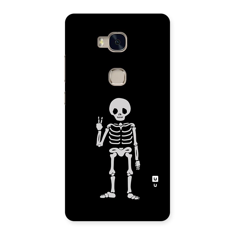 Victory Skeleton Spooky Back Case for Huawei Honor 5X