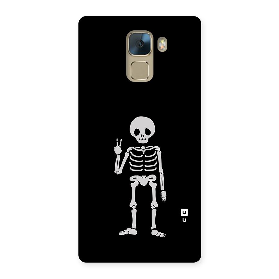 Victory Skeleton Spooky Back Case for Huawei Honor 7