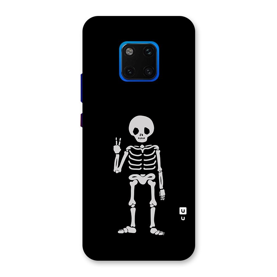 Victory Skeleton Spooky Back Case for Huawei Mate 20 Pro