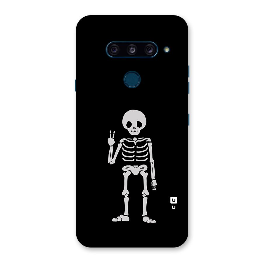 Victory Skeleton Spooky Back Case for LG  V40 ThinQ