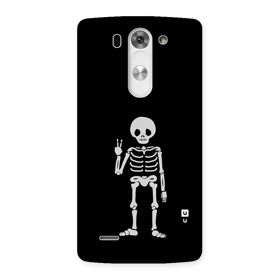 Victory Skeleton Spooky Back Case for LG G3 Beat