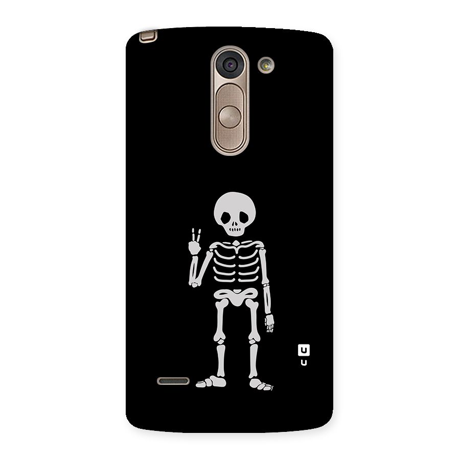 Victory Skeleton Spooky Back Case for LG G3 Stylus