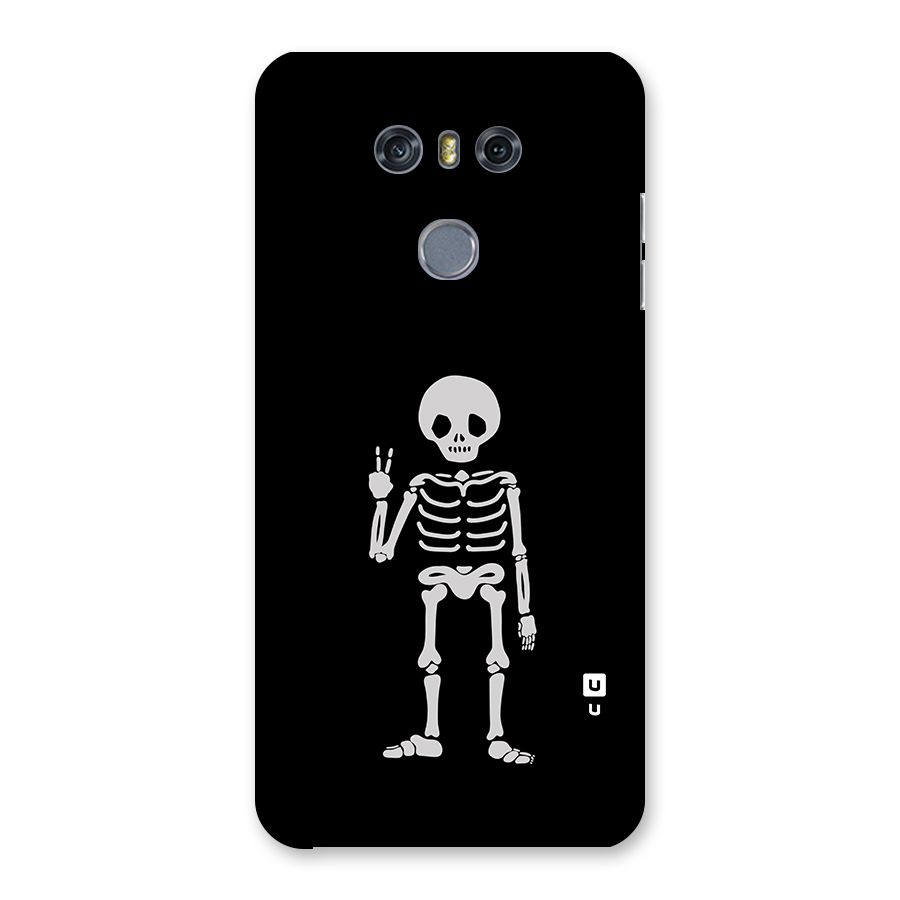 Victory Skeleton Spooky Back Case for LG G6