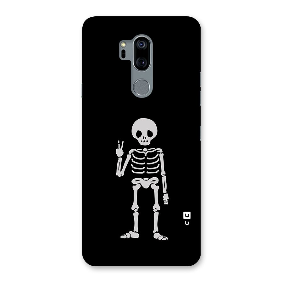 Victory Skeleton Spooky Back Case for LG G7