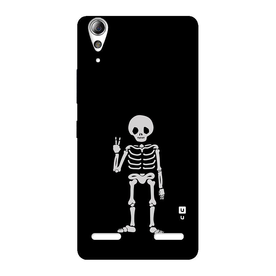Victory Skeleton Spooky Back Case for Lenovo A6000
