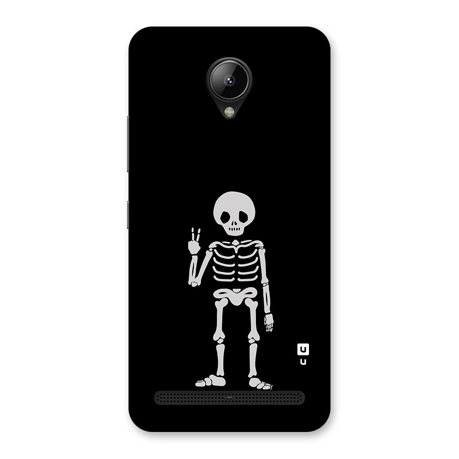 Victory Skeleton Spooky Back Case for Lenovo C2