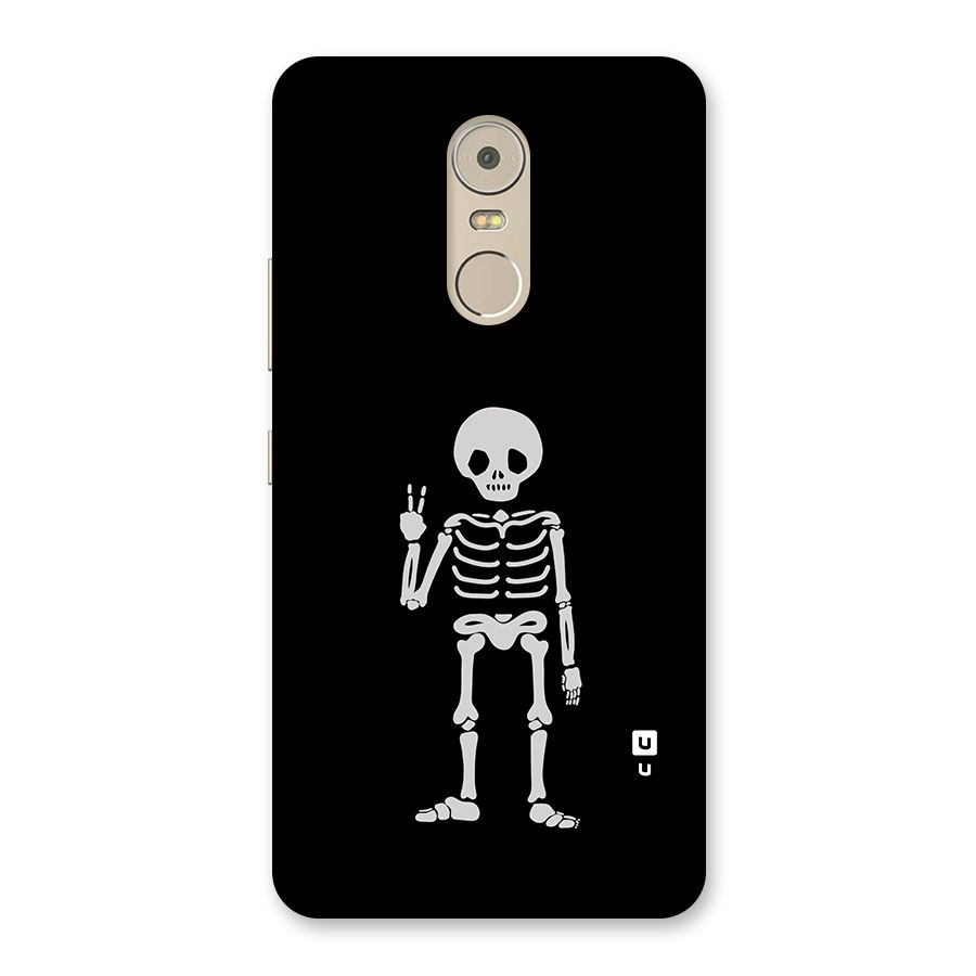 Victory Skeleton Spooky Back Case for Lenovo K6 Note