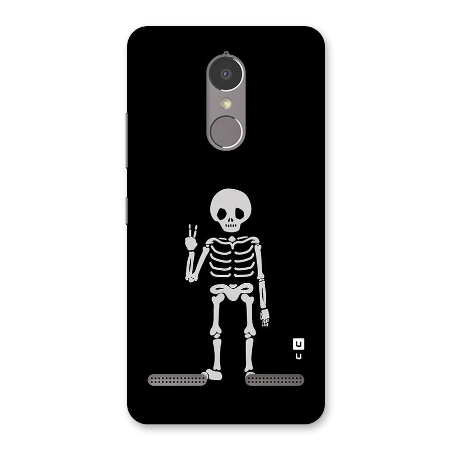 Victory Skeleton Spooky Back Case for Lenovo K6 Power