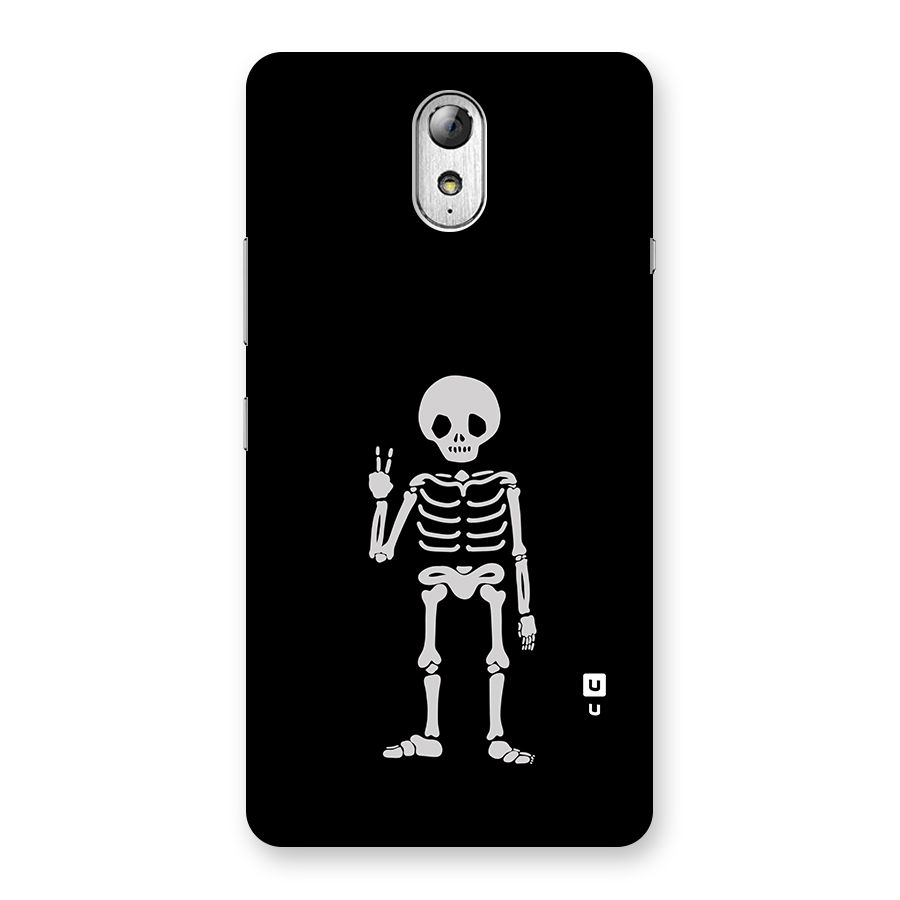 Victory Skeleton Spooky Back Case for Lenovo Vibe P1M