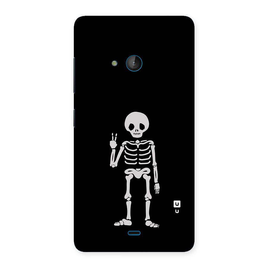 Victory Skeleton Spooky Back Case for Lumia 540