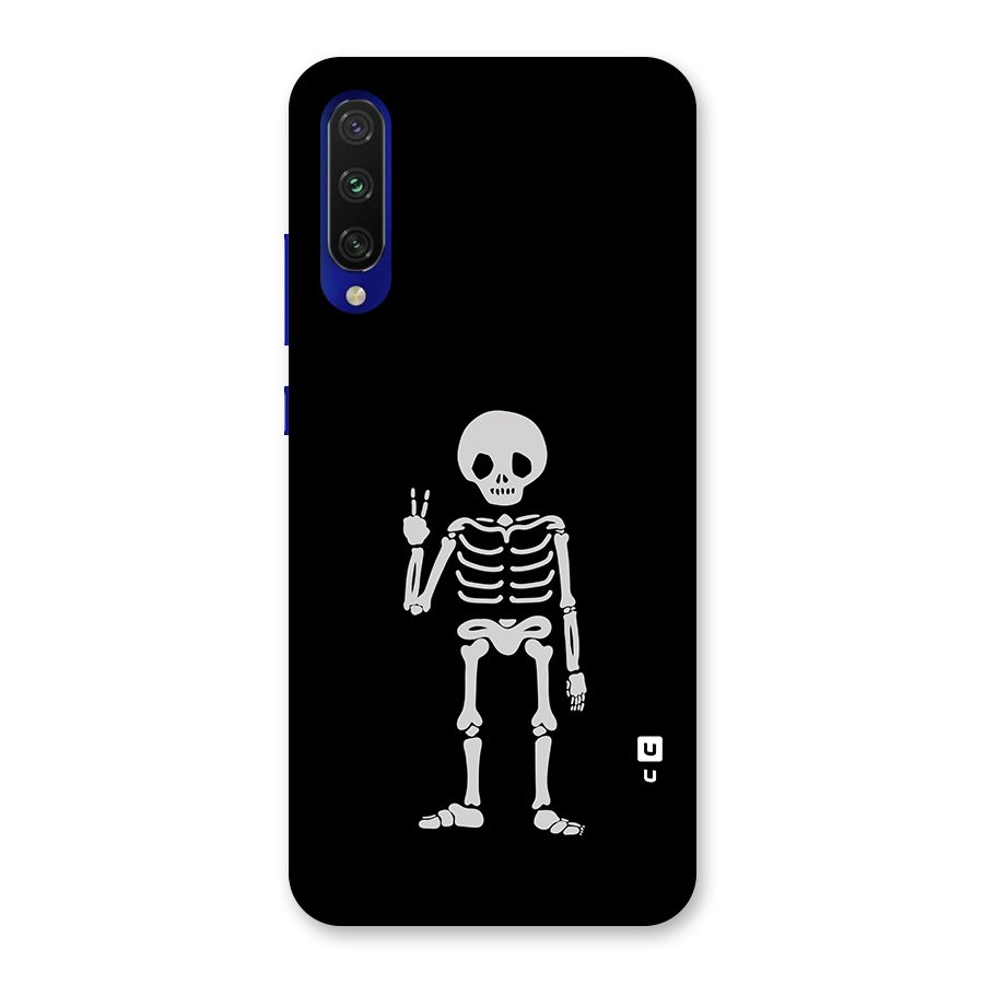 Victory Skeleton Spooky Back Case for Mi A3