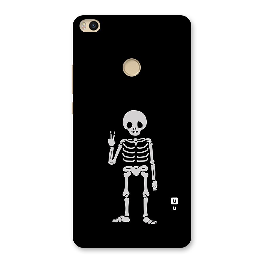 Victory Skeleton Spooky Back Case for Mi Max 2