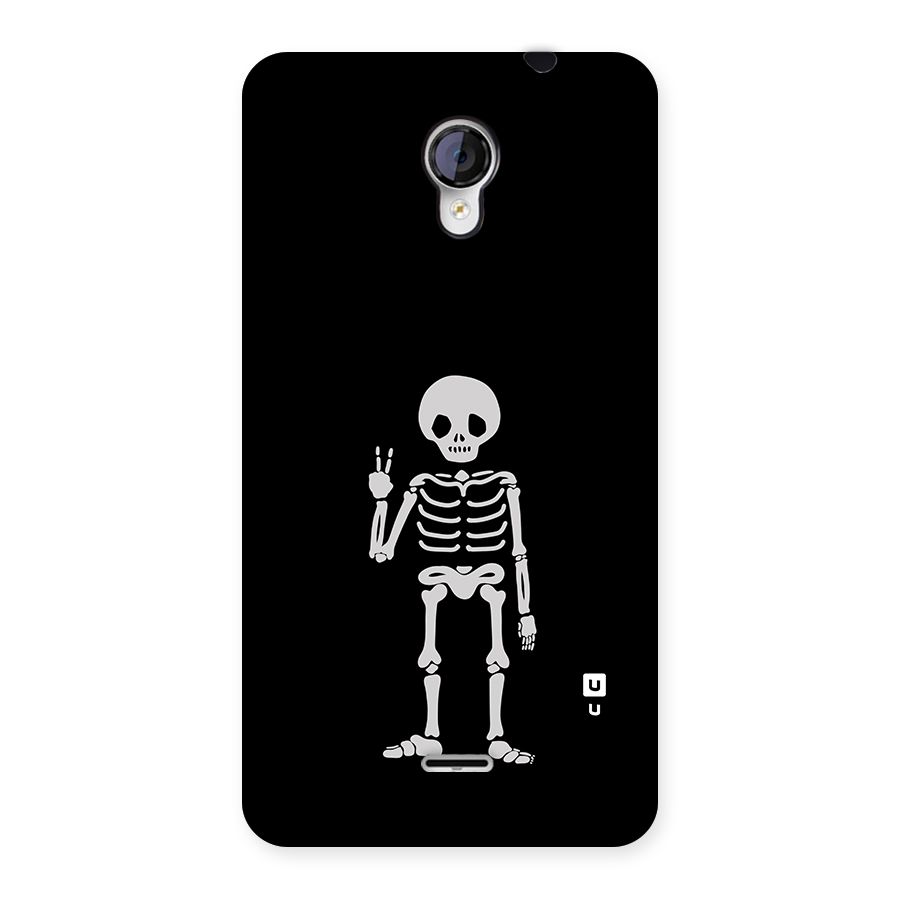Victory Skeleton Spooky Back Case for Micromax Unite 2 A106
