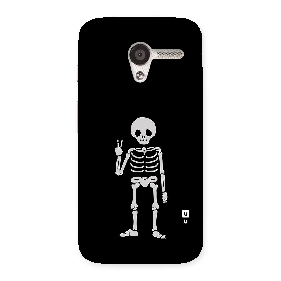 Victory Skeleton Spooky Back Case for Moto X