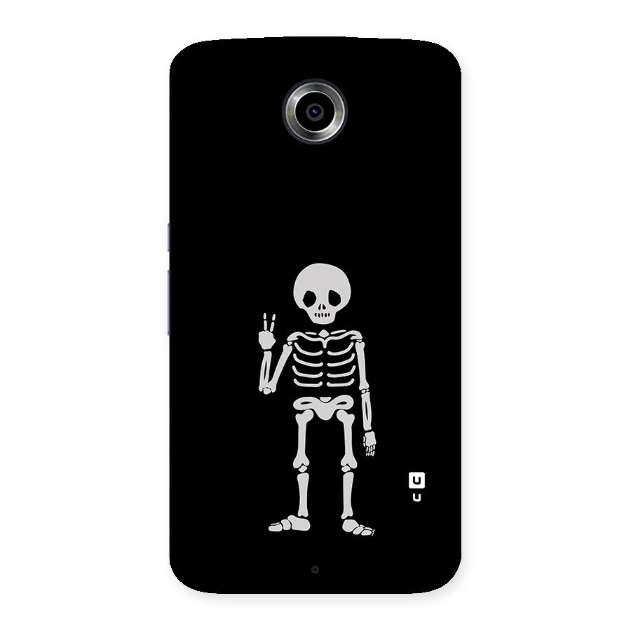 Victory Skeleton Spooky Back Case for Nexsus 6