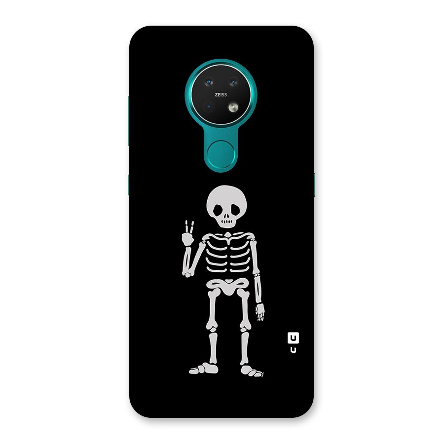 Victory Skeleton Spooky Back Case for Nokia 7.2