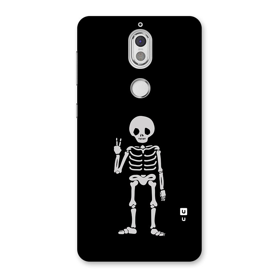 Victory Skeleton Spooky Back Case for Nokia 7