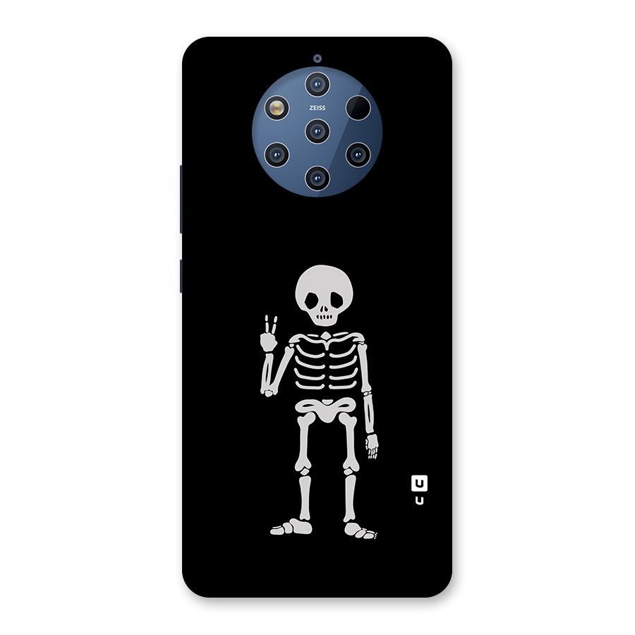 Victory Skeleton Spooky Back Case for Nokia 9 PureView