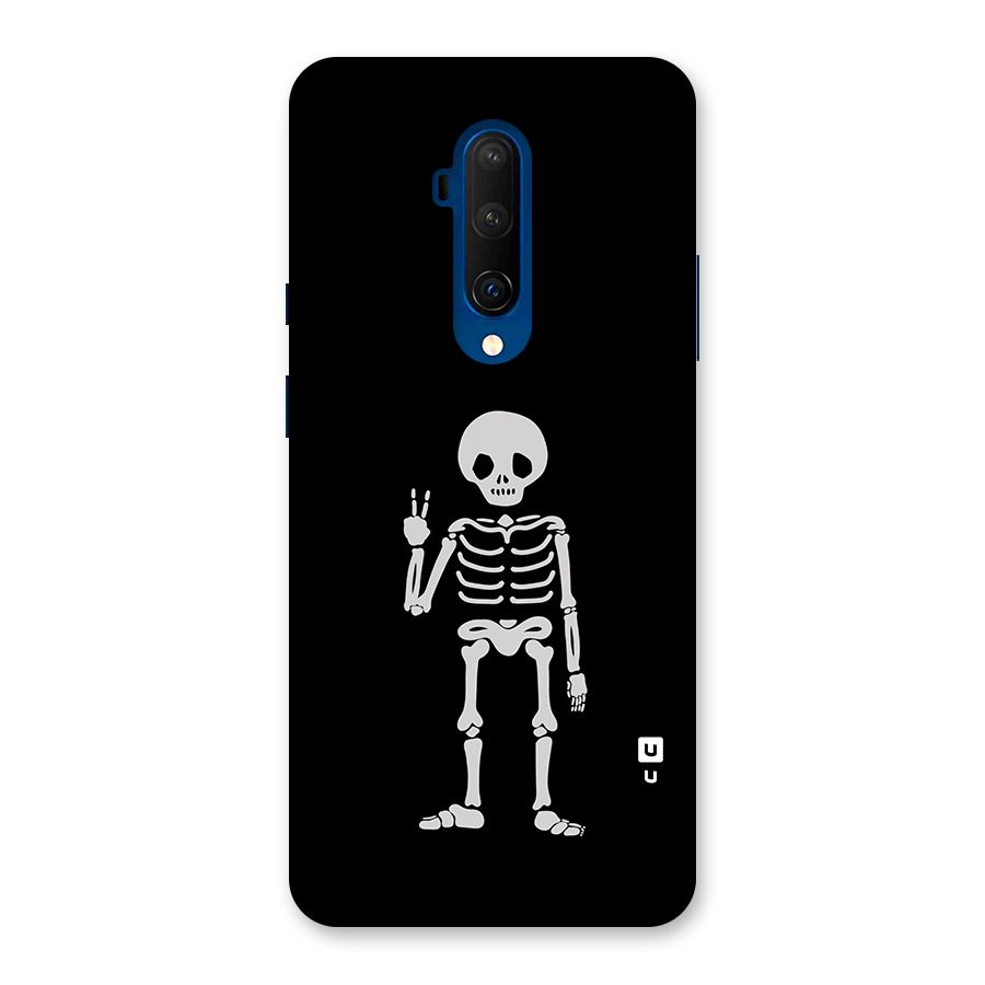 Victory Skeleton Spooky Back Case for OnePlus 7T Pro
