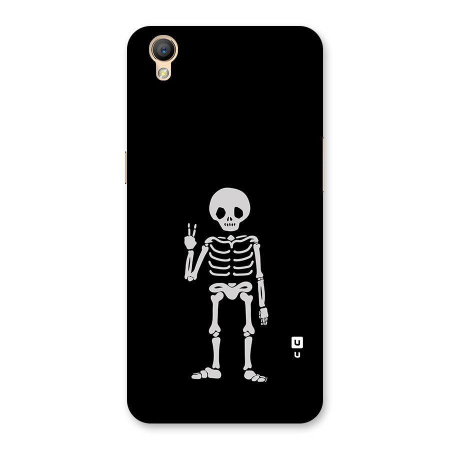 Victory Skeleton Spooky Back Case for Oppo A37
