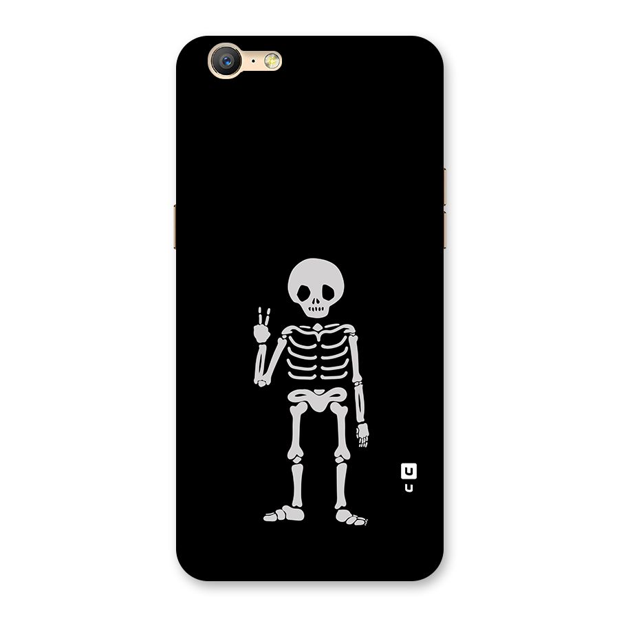 Victory Skeleton Spooky Back Case for Oppo A39