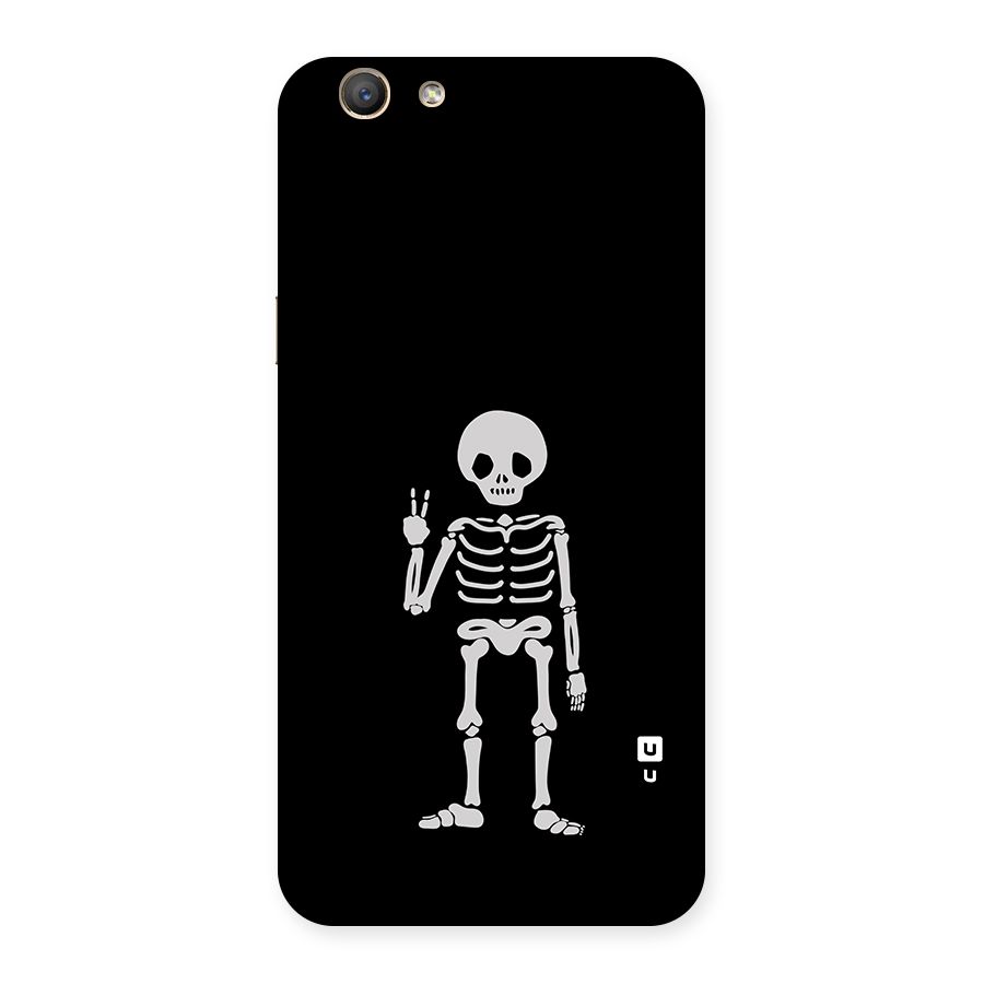 Victory Skeleton Spooky Back Case for Oppo A59