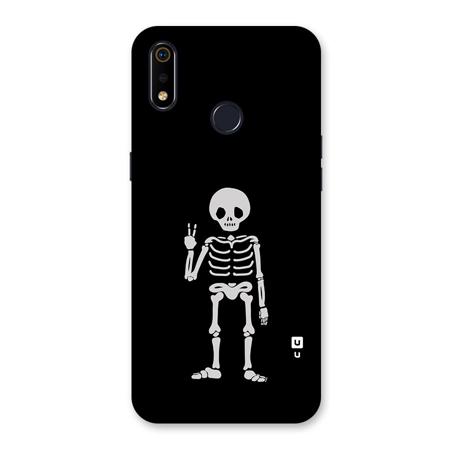 Victory Skeleton Spooky Back Case for Realme 3i