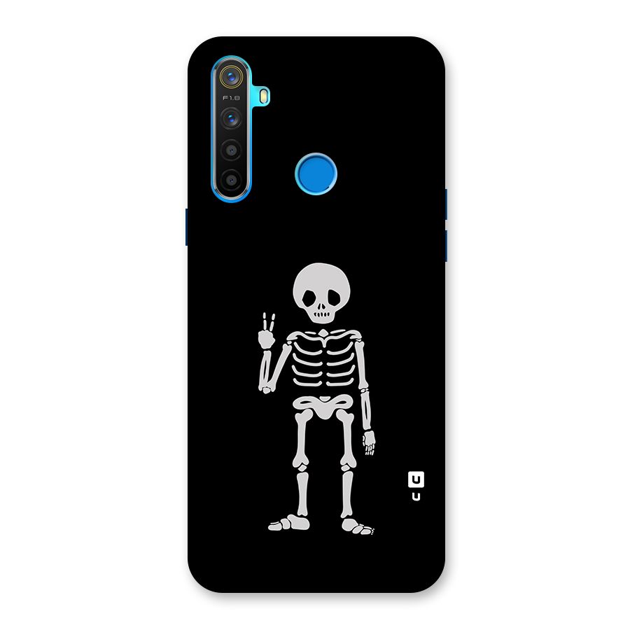 Victory Skeleton Spooky Back Case for Realme 5s