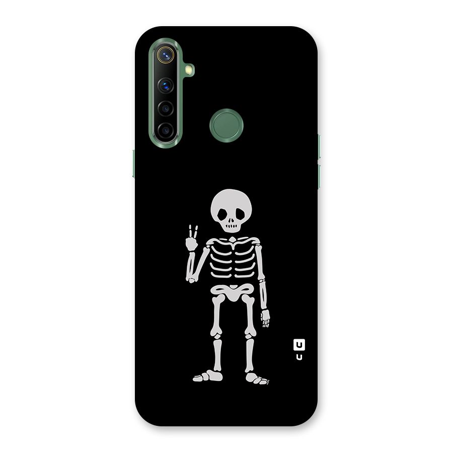 Victory Skeleton Spooky Back Case for Realme Narzo 10