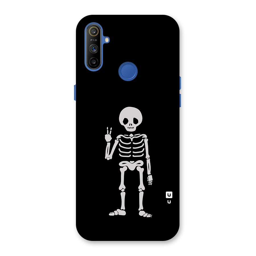 Victory Skeleton Spooky Back Case for Realme Narzo 10A