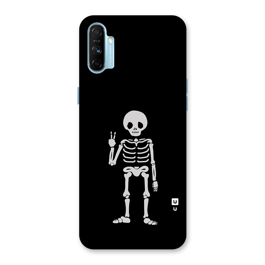 Victory Skeleton Spooky Back Case for Realme Narzo 20A