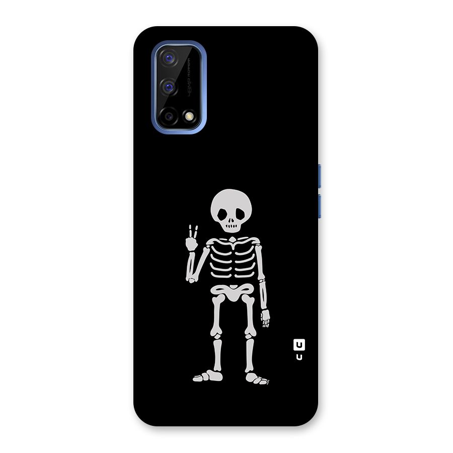 Victory Skeleton Spooky Back Case for Realme Narzo 30 Pro