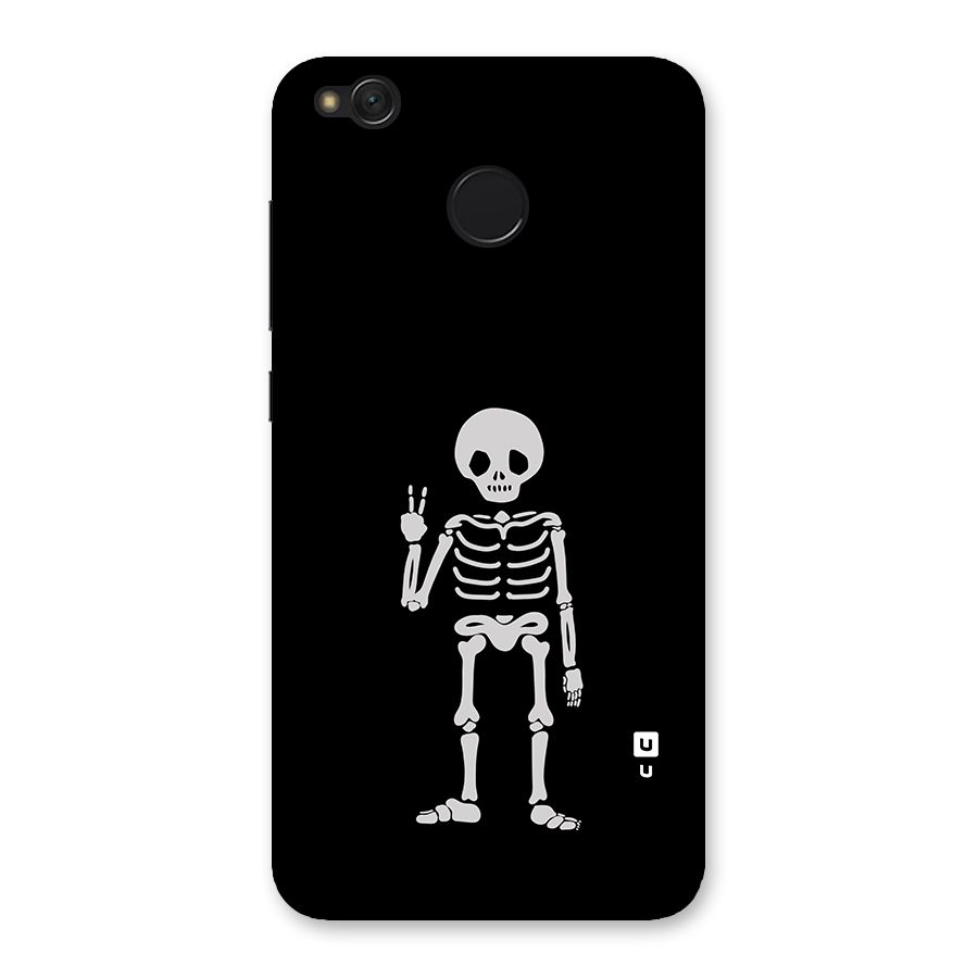 Victory Skeleton Spooky Back Case for Redmi 4