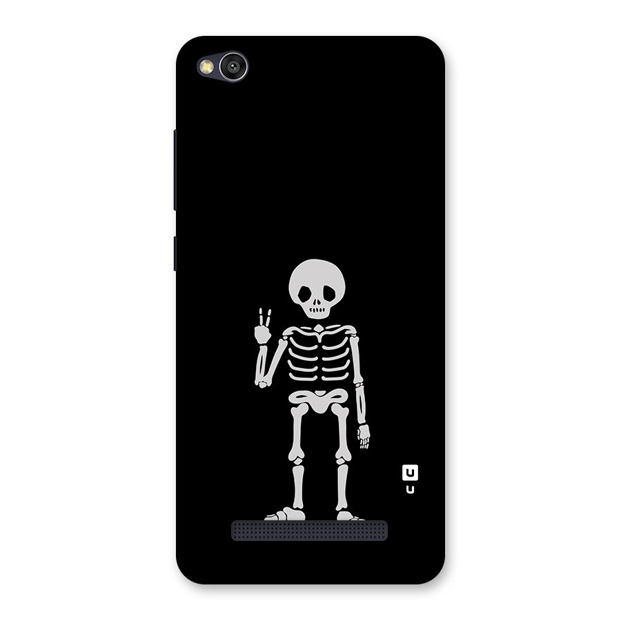 Victory Skeleton Spooky Back Case for Redmi 4A
