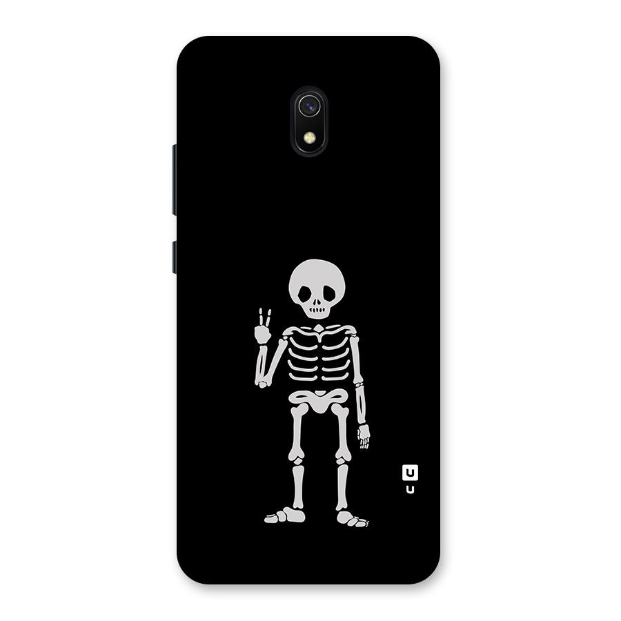 Victory Skeleton Spooky Back Case for Redmi 8A