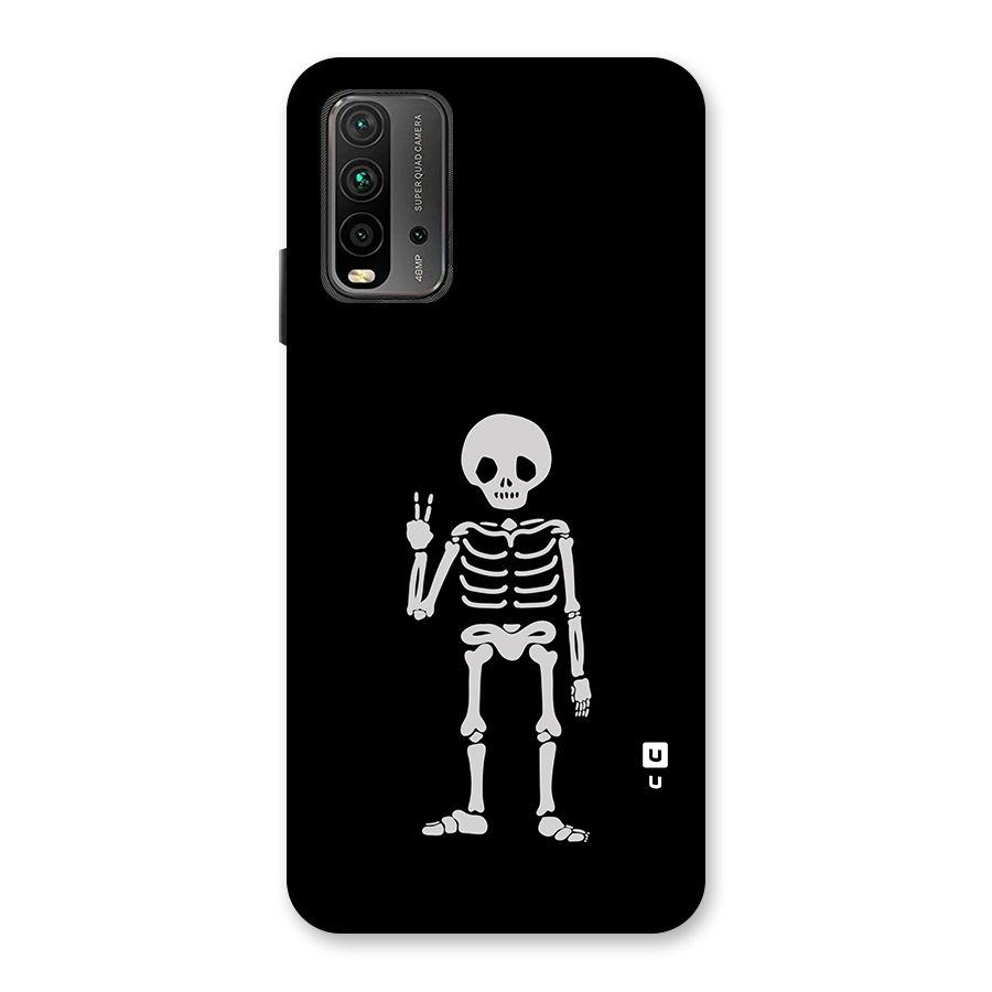 Victory Skeleton Spooky Back Case for Redmi 9 Power